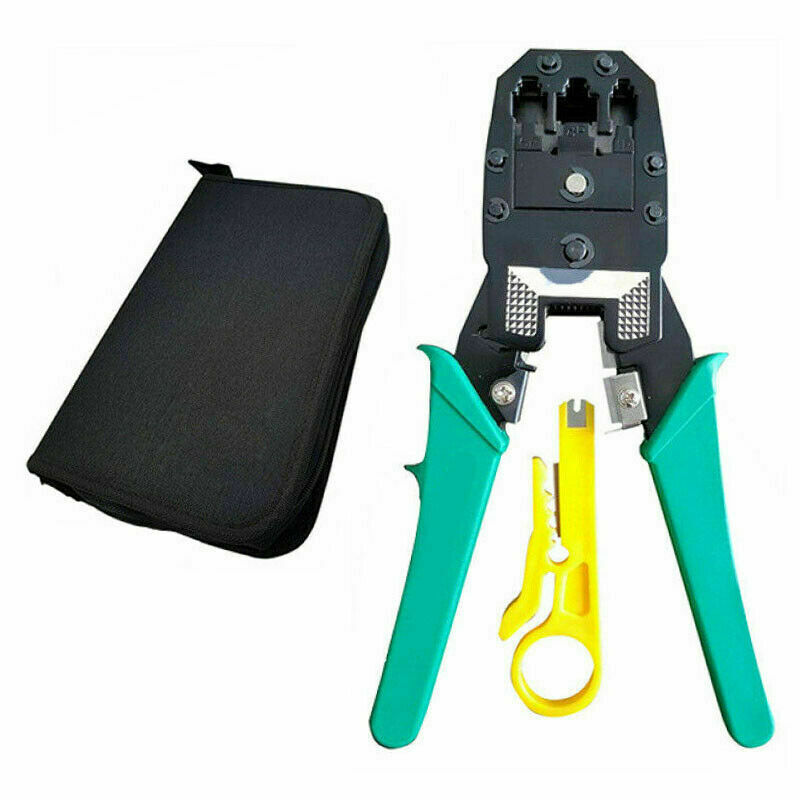 14Pcs network Ethernet tool crimping crimper for cable tester