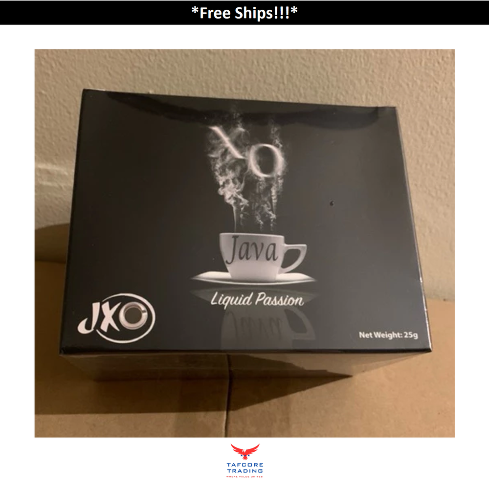 Java XO Coffee Herb Men Energy 10 sachets Free Ships