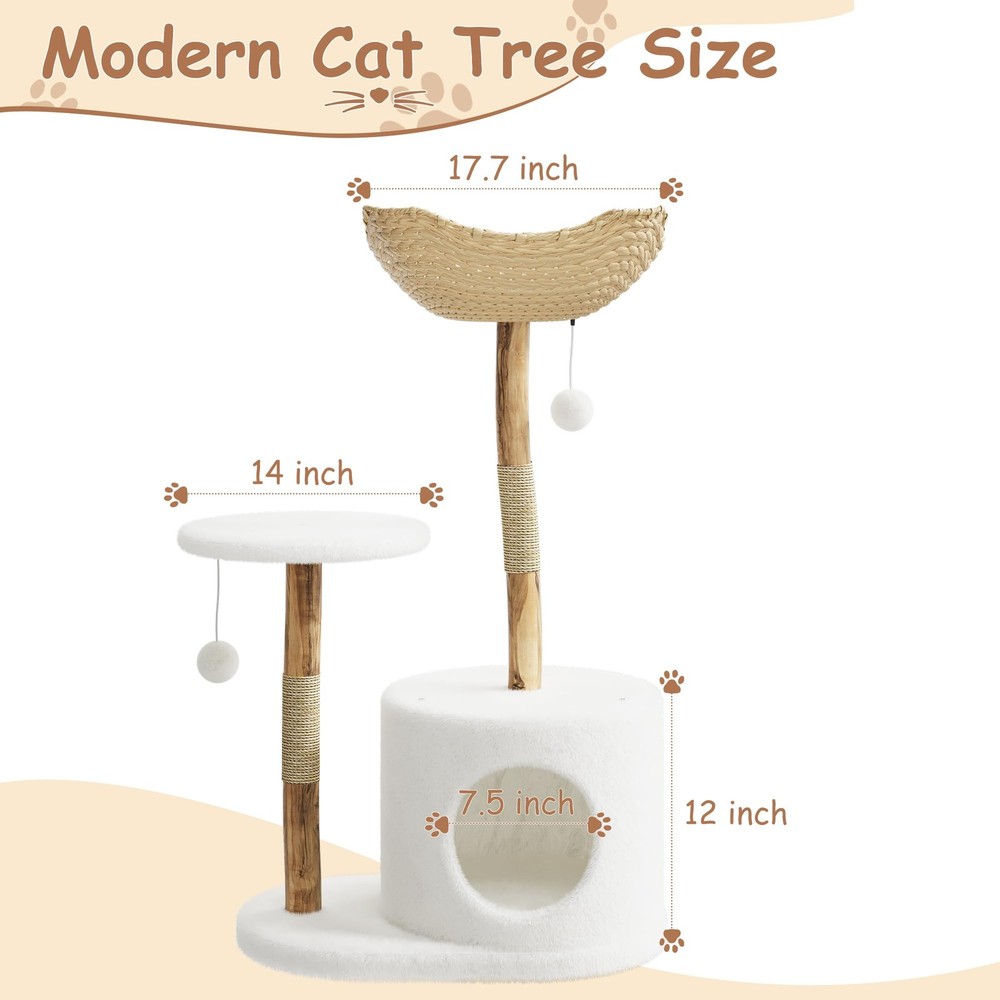 Cat Tree Tower Scratch Tree Cat Tree Cat Scratch Tree Climbing Tree No branches