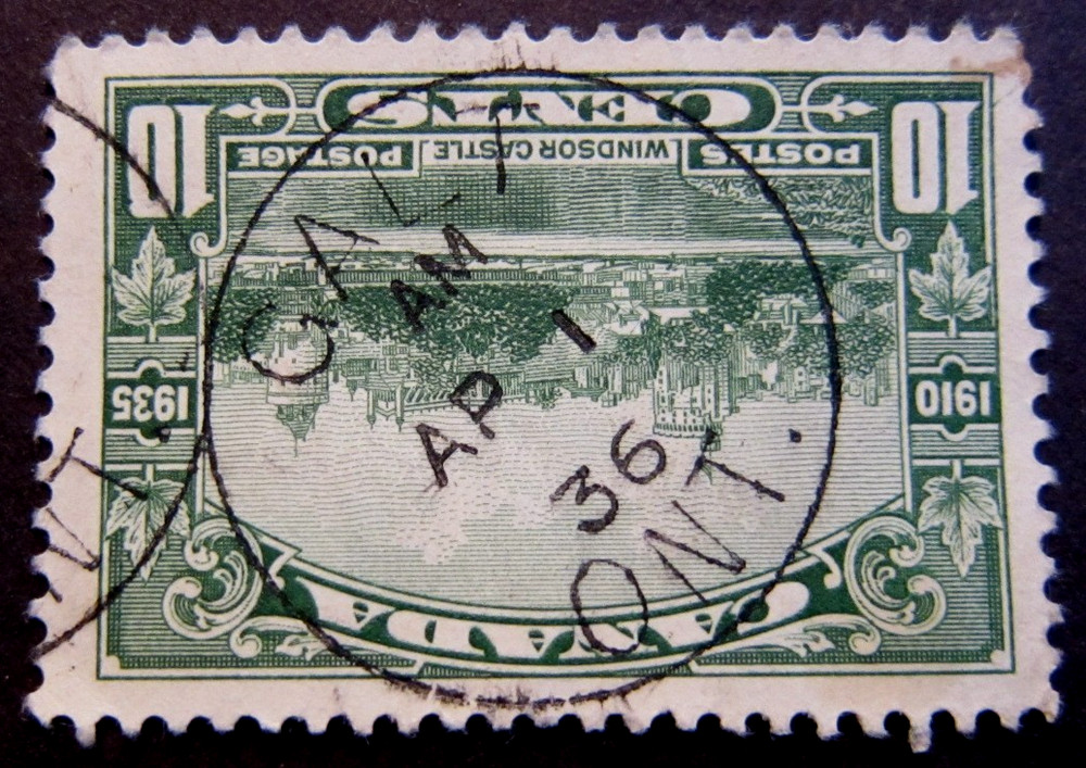 Canada #215 CDS Cancel Galt, ON {ebhs142}