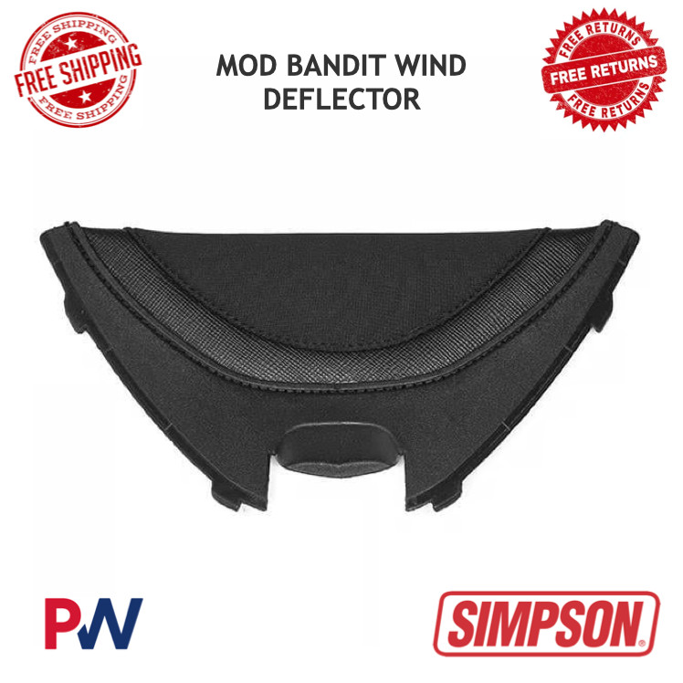 Simpson Motorcycle Mod Bandit Wind Deflector #MBWINDDEF