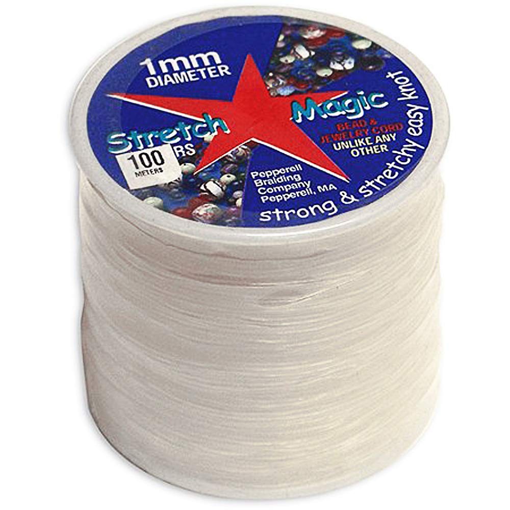 Clear Bulk Spool 1mm x 100 meters