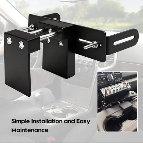 Upgrade Adjustable Cup Holder RadioMount - Clamping Mount, Drinks CB bracket-2