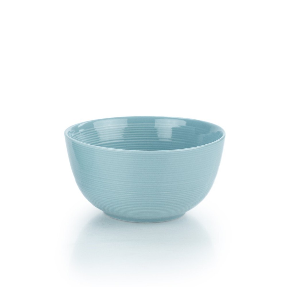Everything Kitchens Modern Colorful Neutrals - Rippled 16-Piece Dinnerware Set