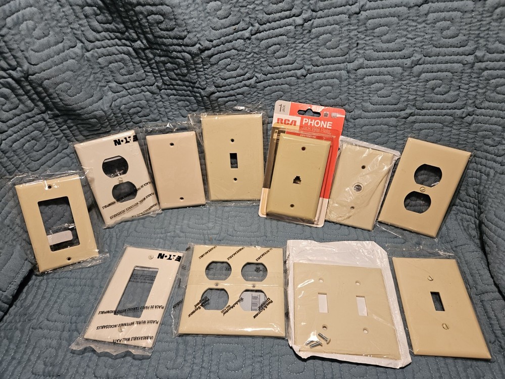 A Lot Of Electrical Wall Plate Covers