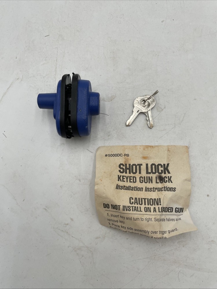 Shot Lock Keyed Gun Lock Keyed Trigger Lock