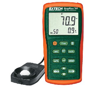 Extech EA33: Light Meter with Memory Easyview 30 Series