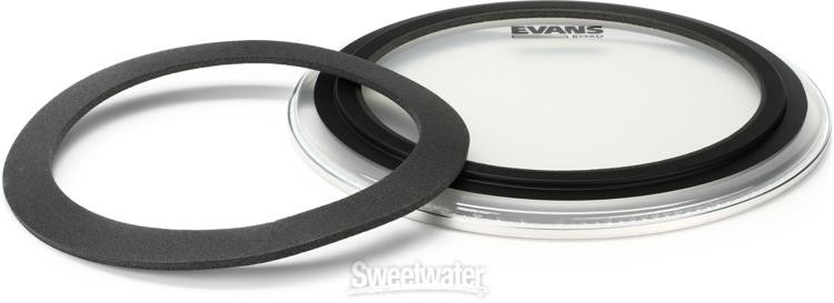 Evans EMAD Clear Drumhead - 16" - Tom Hoop