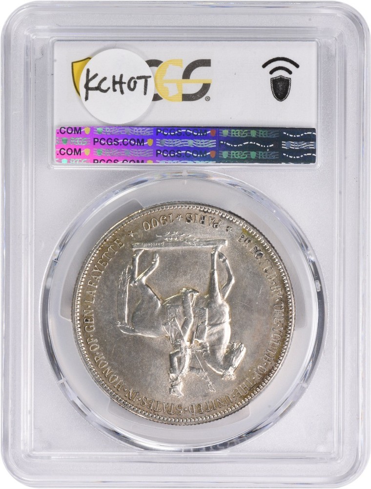 1900 Lafayette Commemorative Silver Dollar MS63 PCGS