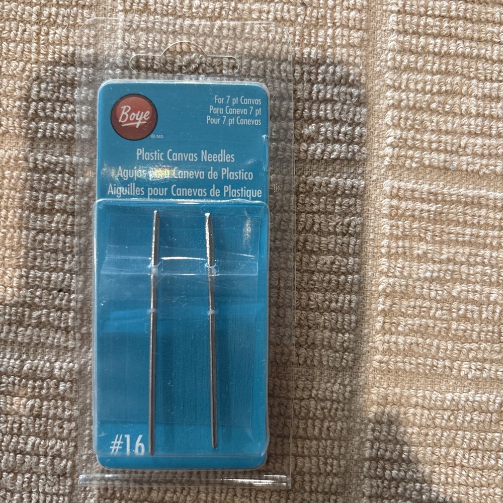 Plastic Canvas Needles Size 16 - Pack of 2