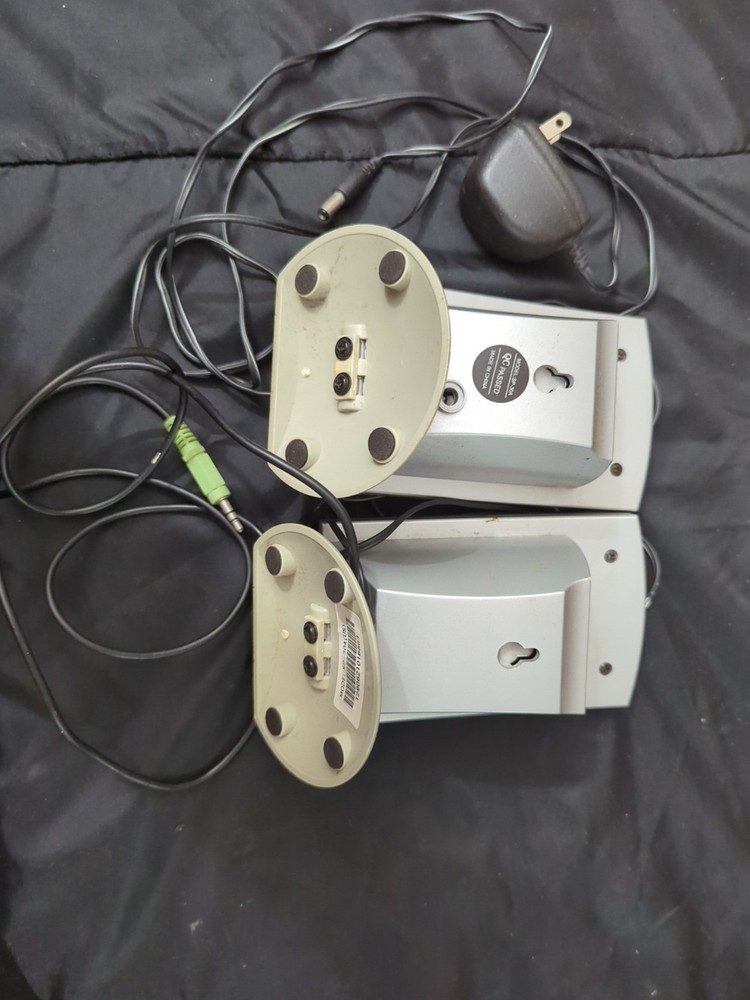 Vintage Y2K Emachines Computer Speakers