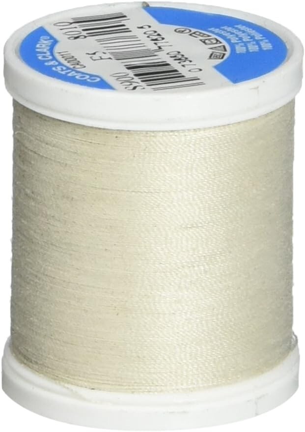 Coats Thread XP General Purpose Thread, 125-Yard, Natural 3pk
