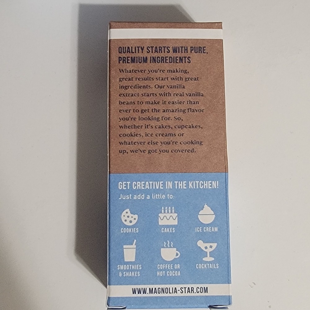 6X Magnolia-Star Madagascar Vanilla Extract2 fl oz NEW
