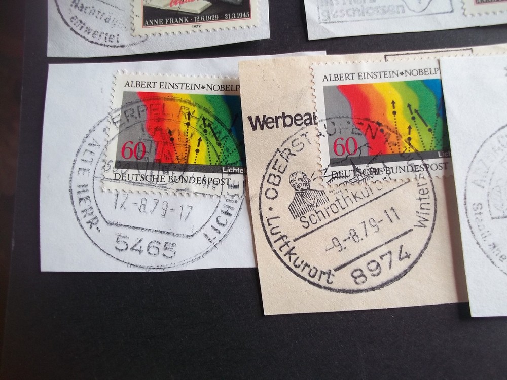 24x 1979 special / commemorative cancels Germany