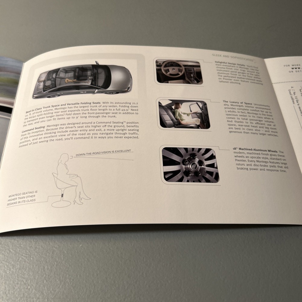 2005 Mercury Montego Preview Brochure