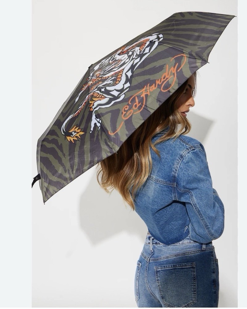 Ed Hardy Tiger Dragon Umbrella