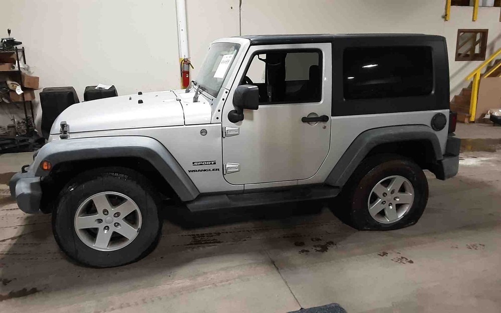 Used Windshield Frame fits: 2010 Jeep Wrangler Grade A