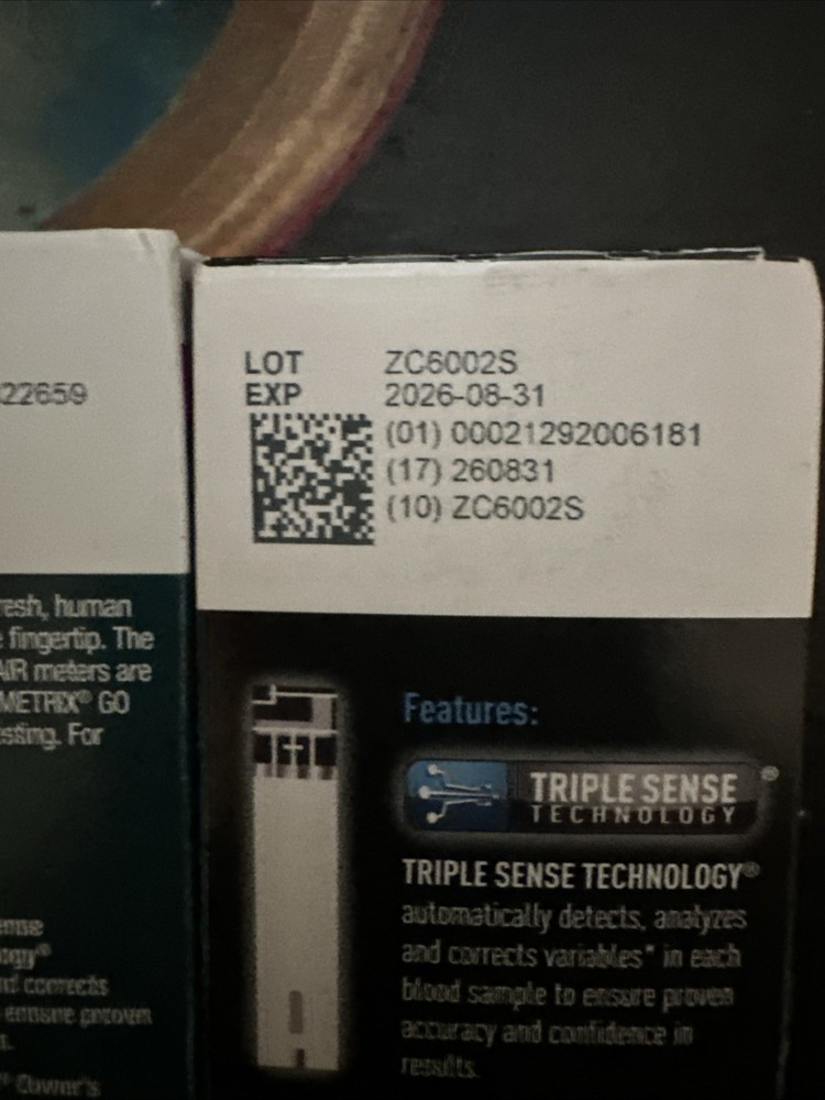 3 boxes CVS Premium 1 Box Strips True Metrix Test Strips - 4 boxes 200 Strips.