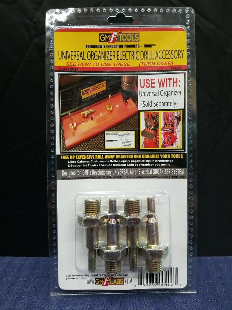 Universal Organizer Electric Drill Accessory GMF Labs
