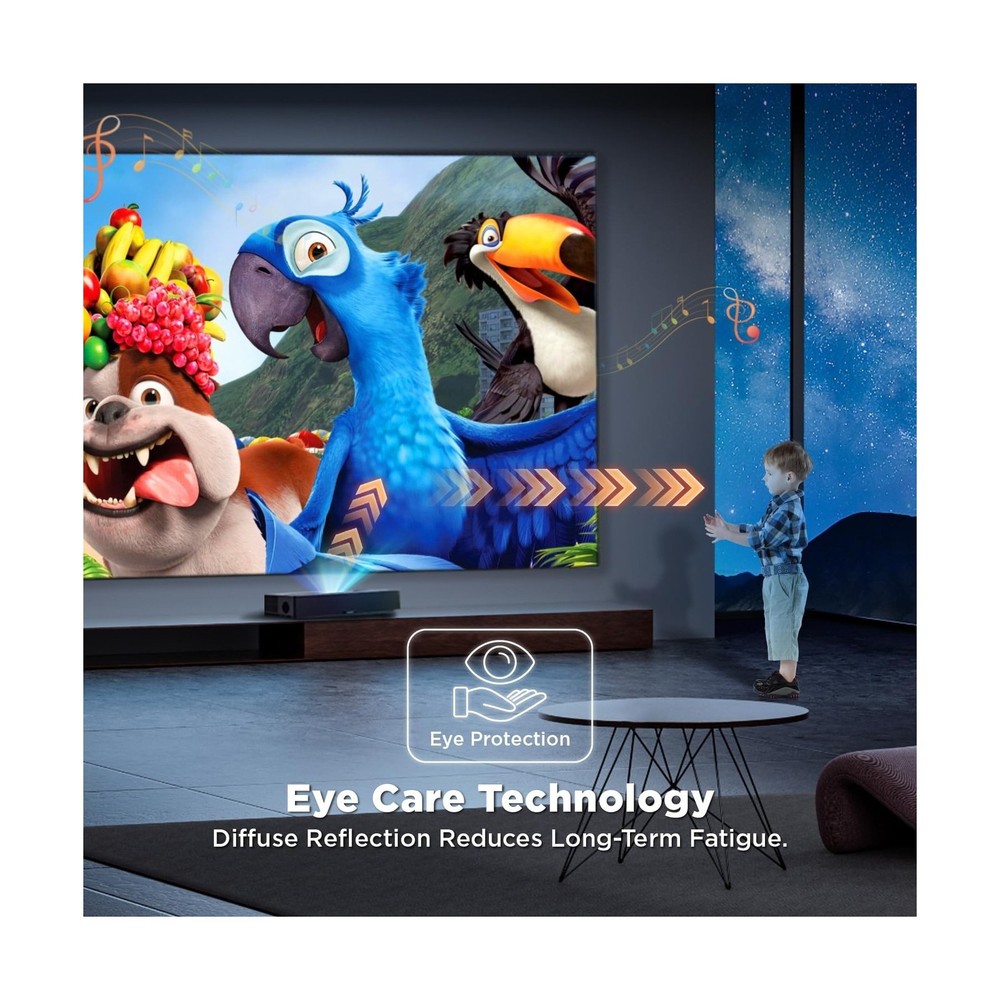 NothingProjector ALR Screen for Ultra Short Throw Projector, 95% Ambient Ceil...