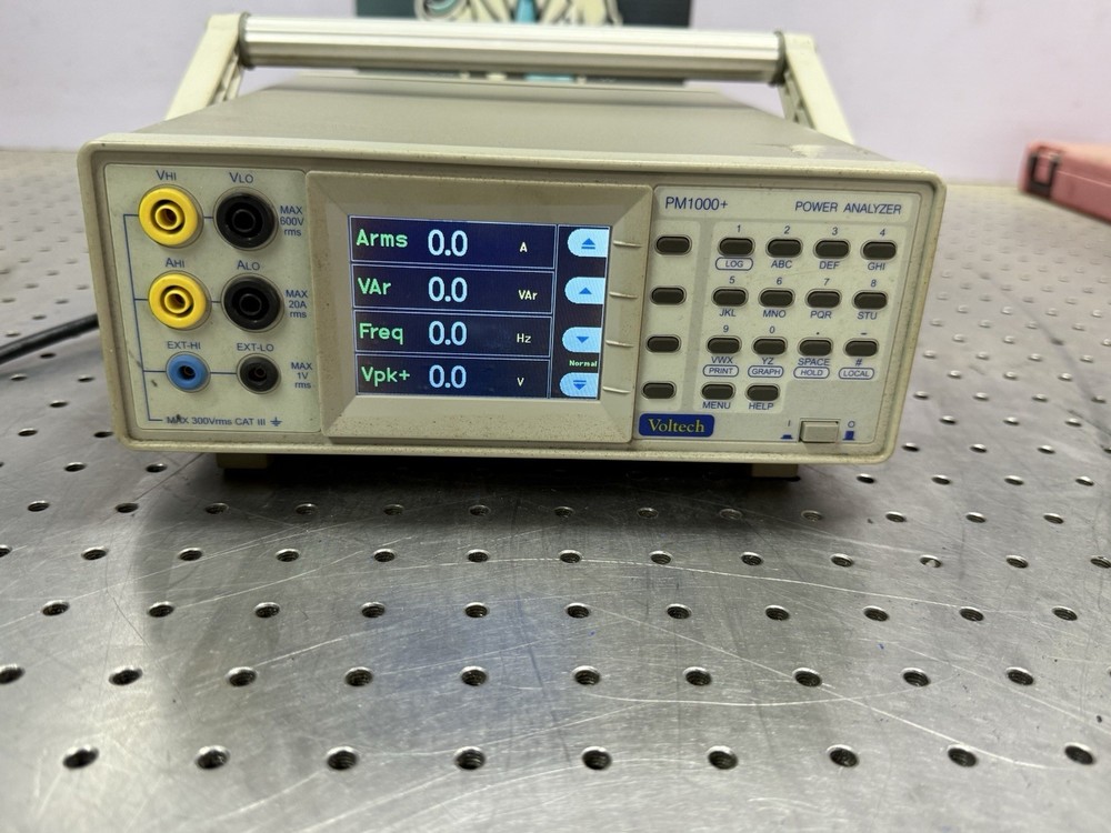 Voltech PM1000+ Power Analyzer PM1000+B RS232 GPIB Tested Power On