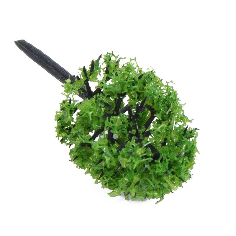 Model tree Model Tree 40Pcs Park Plastic Railroad Train Landscape 1:100