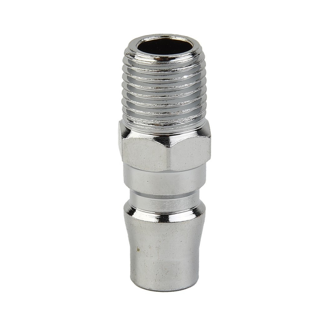Thread Adapter Air Fitting Coupling Silver Thread (20PM) W:15 H:15 L:50