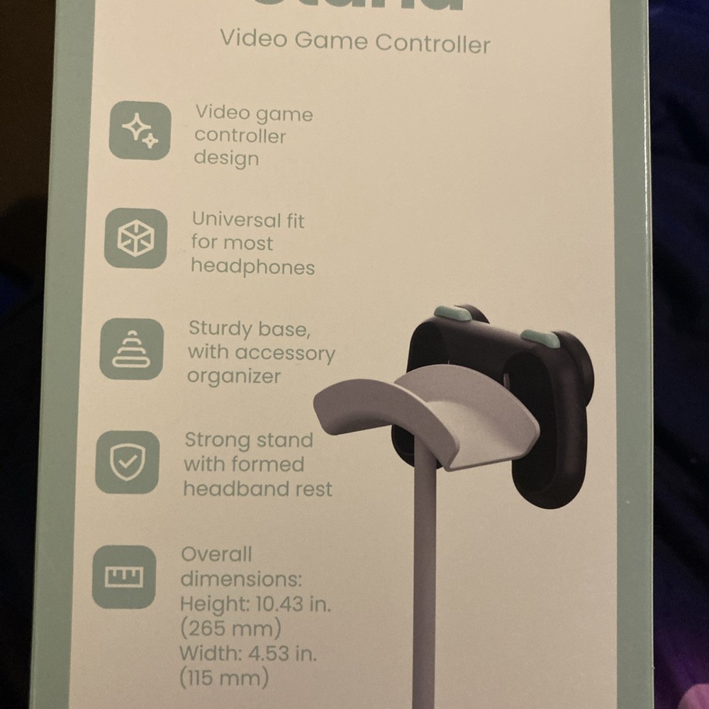 Headphone and Video Game Controller stand