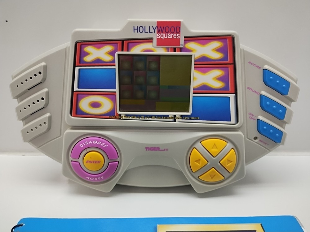 Hollywood Squares Electronic Hand Held Game Tested