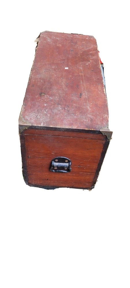 antique pine blanket chest