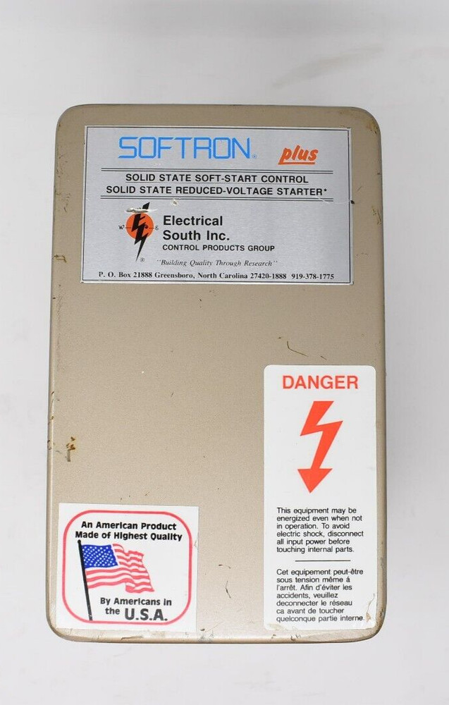 SOFTRON PLUS SOLID STATE REDUCED-VOLTAGE STARTER