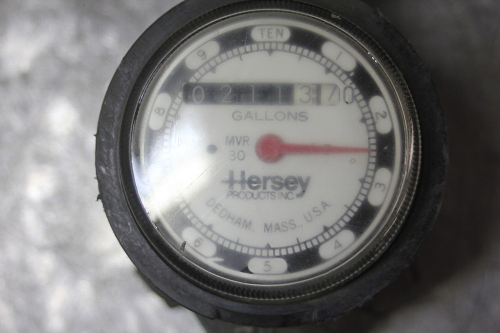 Hersey Brass Valve Regulator Water Meter