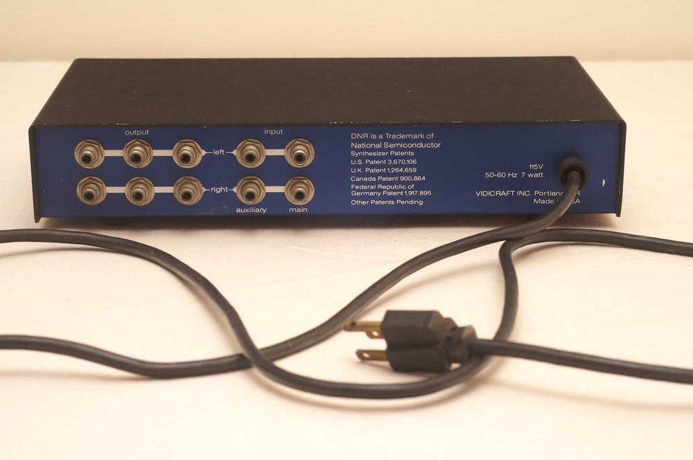 Vidicraft Stereo Synthesizer Audio Effect Unit Filter TESTED WORKING
