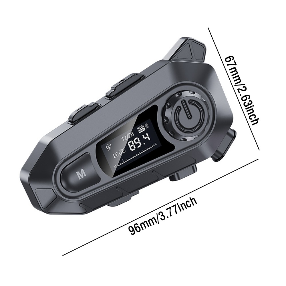 Waterproof Motorcycle Helmet Headset Wireless Bluetooth Headphone Speaker