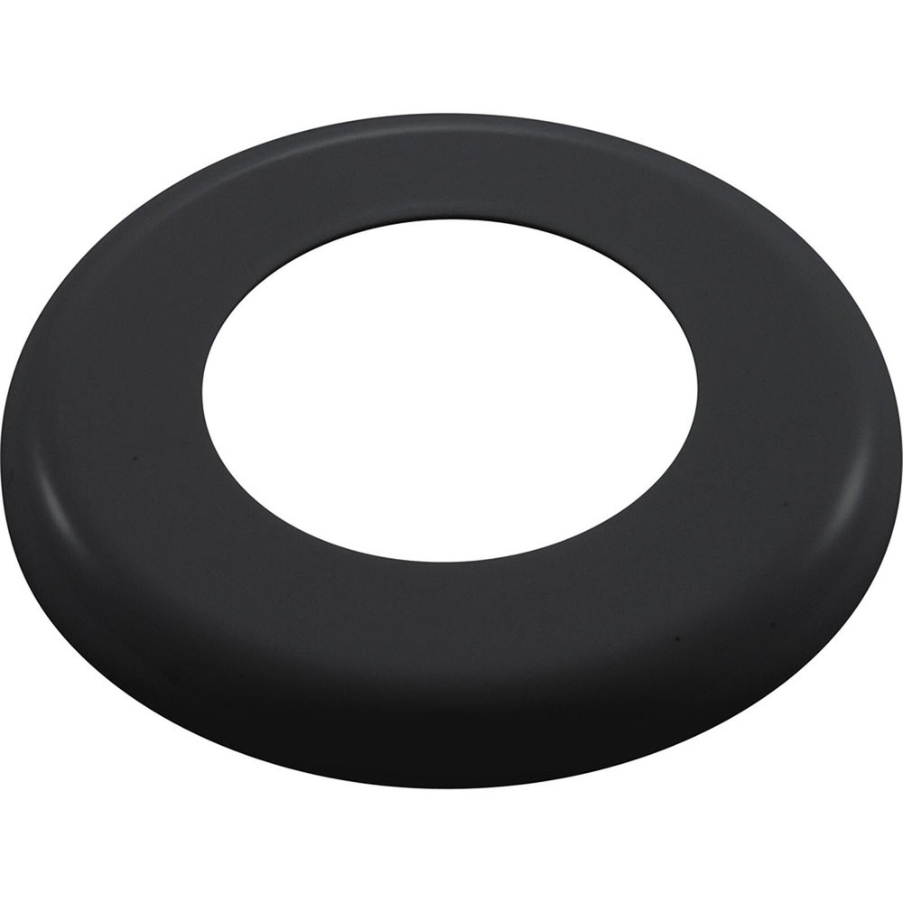 Escutcheon, Waterway, Vinyl Liner, Smooth, Black
