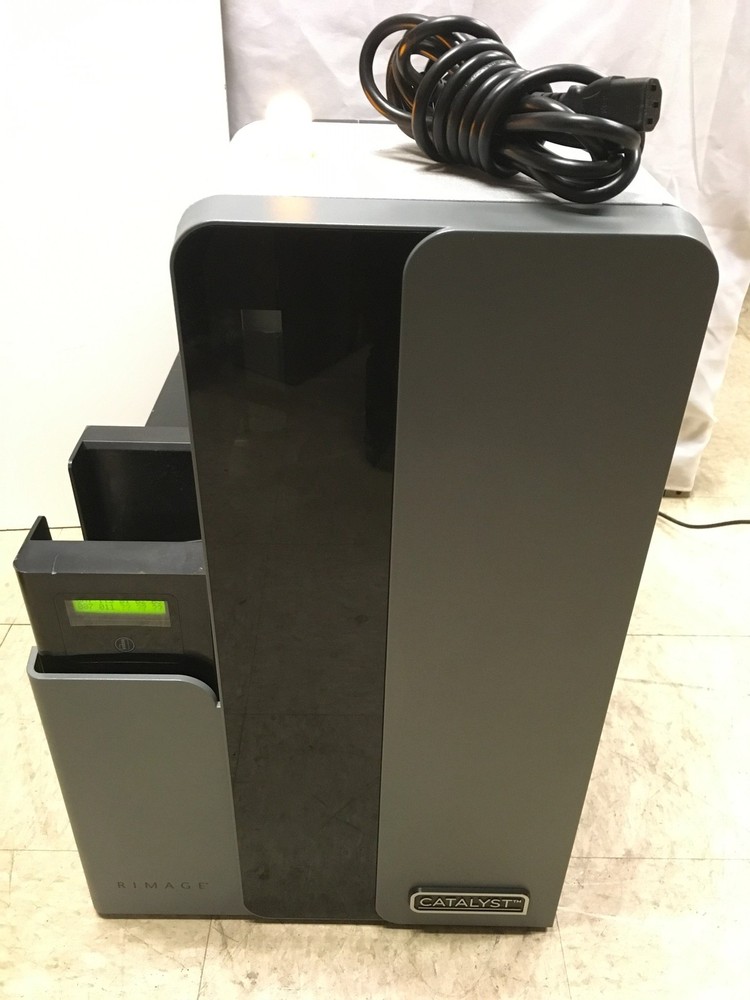Rimage Catalyst 6000 RAS32E CD/DVD Duplicator w/ Everest Encore CDPR23B Printer