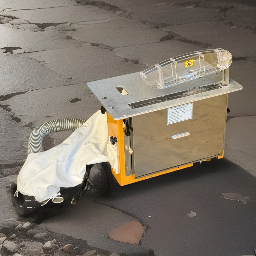 Electric Sliding Table Saw Tilt Folding Saw Multi-Function Workbench