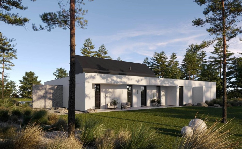 Modern House Plan Home Building Plans Blueprints, Small Cabin - Tiny House Plans