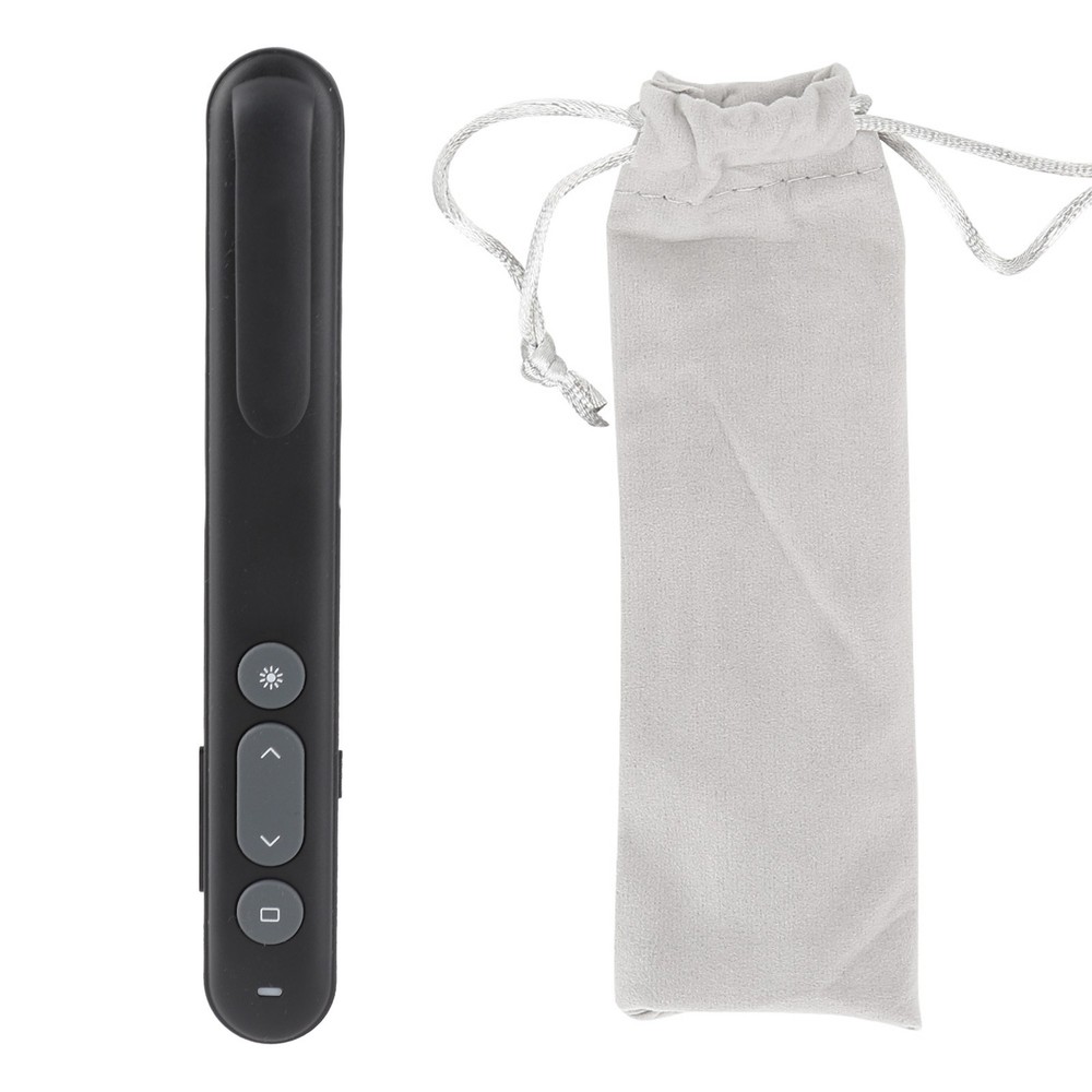 2.4G Wireless Presenter Controller Long Remote Distance Full Screen Display