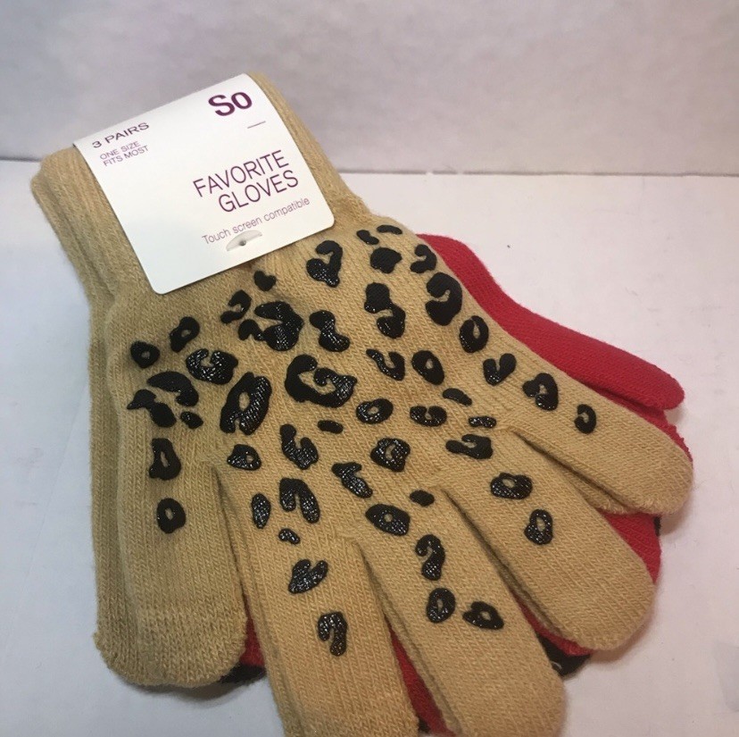 3 PAIRS TECH GLOVES NWT