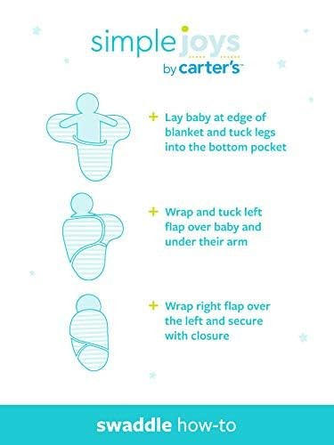 Simple Joys by Carter's Baby 2Pack Swaddle Blankets