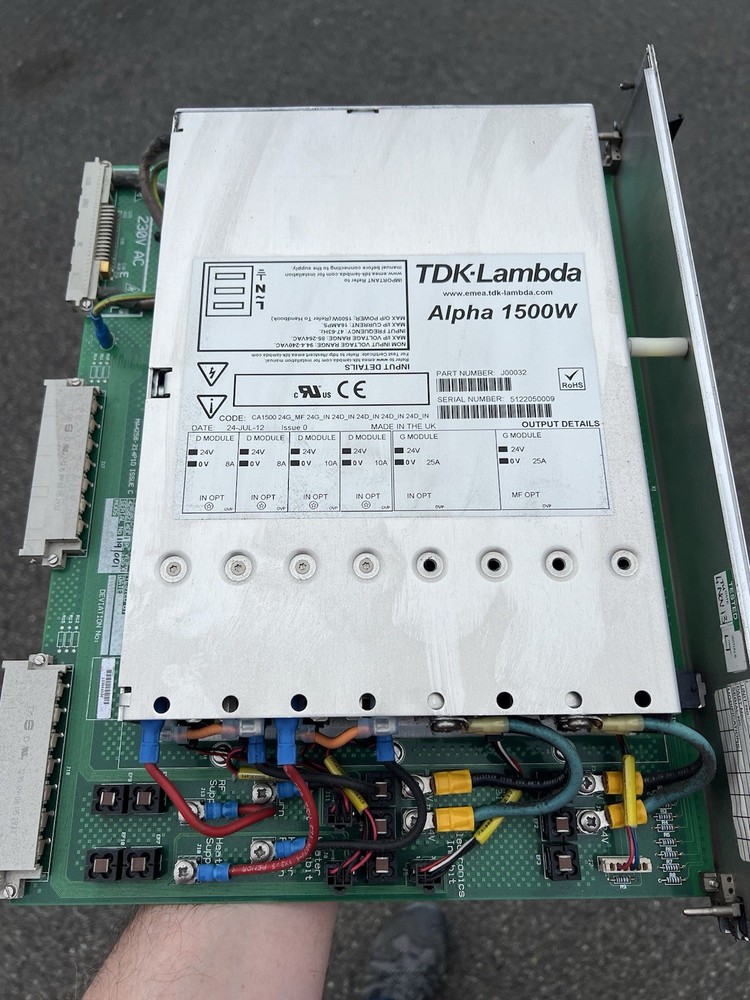 Waters Xevo TQ-MS Mass Spectrometer Power Module PCB (4258214DC)