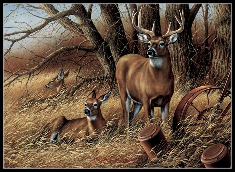 Rustic Retreat-Chart Needlework Crafts DIY Counted Cross Stitch Chart