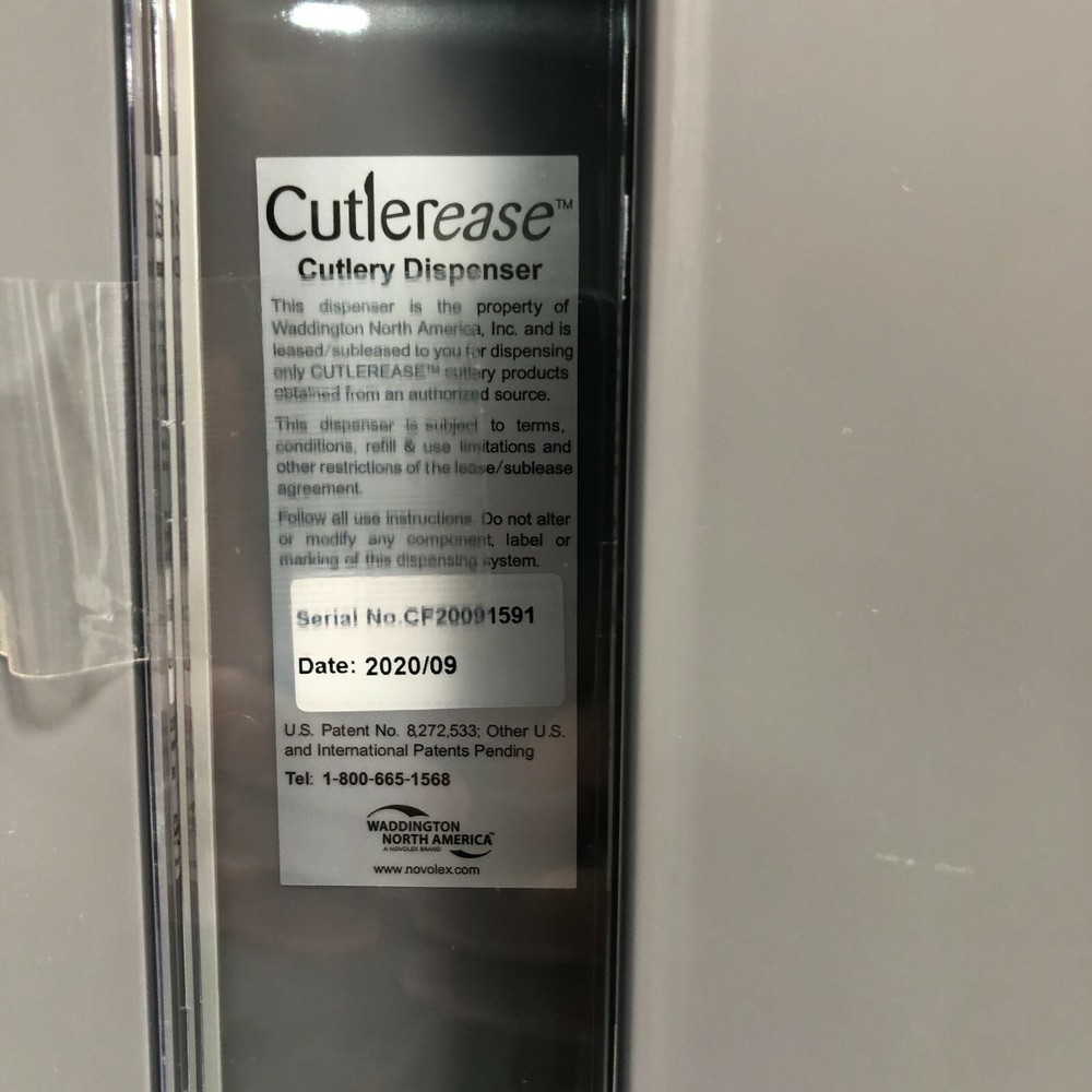 Cutlerease Dispensing Unit for Cutlerease Plastic Forks
