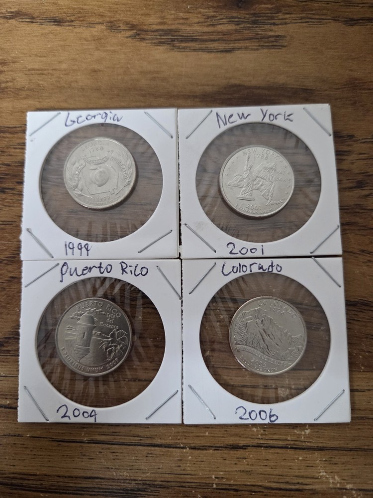 US State Quarters Partial Set