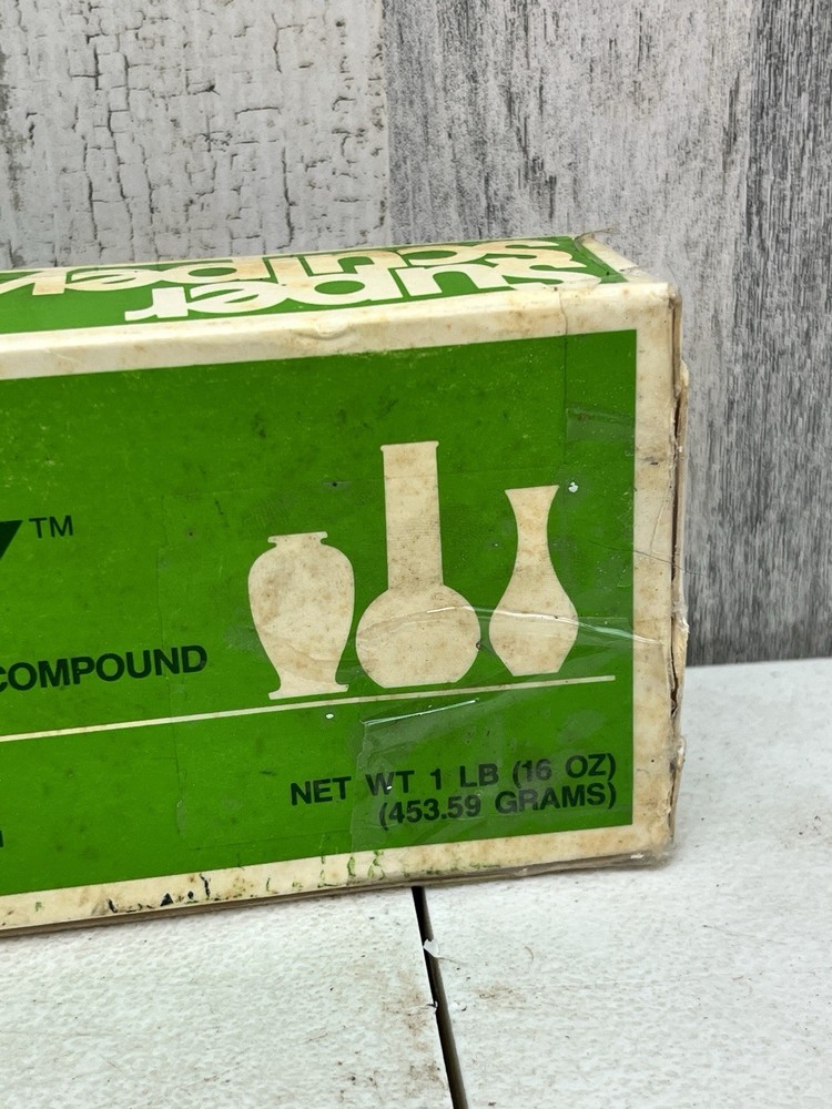 Super Sculpey Ceramic-Like Sculpturing Compound PolyForm Material SS1 Never Used