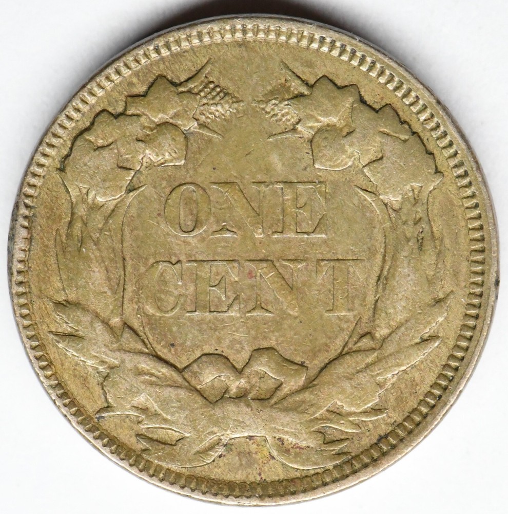 1857 flying eagle cent in a high grade