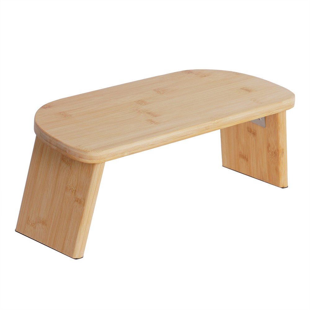Modern Meditation Bench Foldable & Ergonomic Meditation Stool W/ Cushion