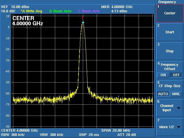 ADF5355 Module Touch Screen Signal Source VCO Microwave Frequency Synthesizer