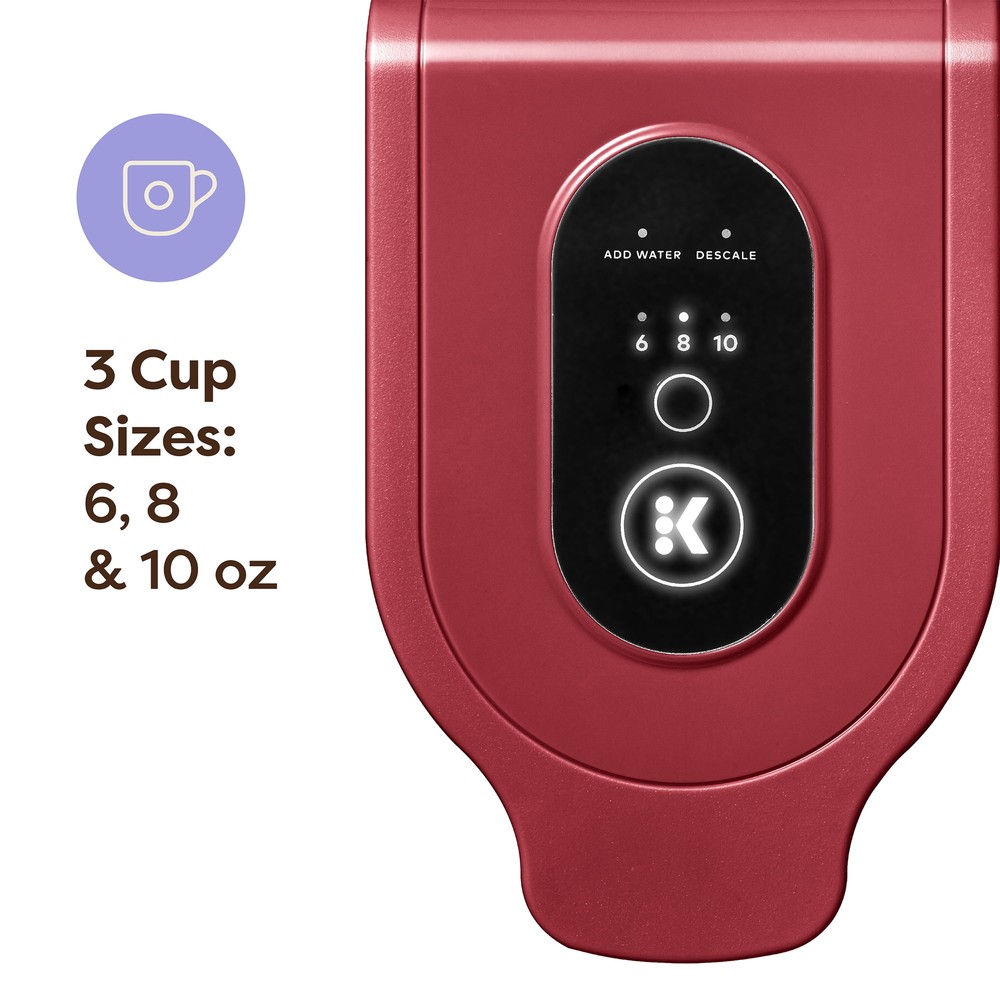 new， K-Express Essentials Red Single-Serve K-Cup Pod Coffee Maker